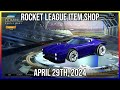 Exotic black dominus body rocket league item shop april 29th 2024