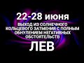 ЛЕВ♌❤. Таро-прогноз 22-28 июня 2020. Гороскоп Лев/Tarot Horoscope Leo JUNE✨ © Ирина Захарченко.