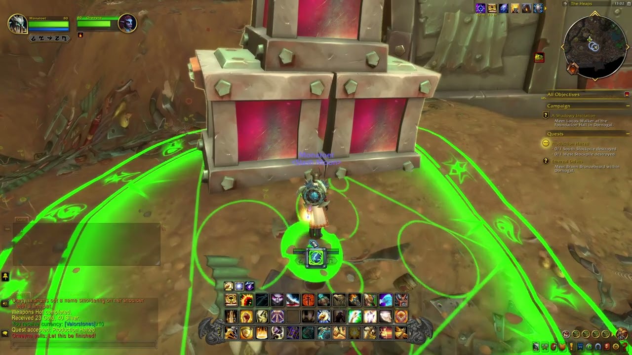 The War Within Quest 676: Production Halted