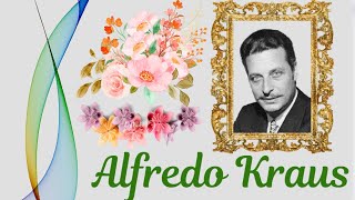 ALFREDO KRAUS, CANCIONES DE GRANDES EXITOS, música hermosa y relajante, terapia musical