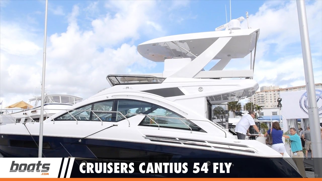 Cruisers Cantius 54 Fly: First Look Video Sponsored by United Marine Underwriters