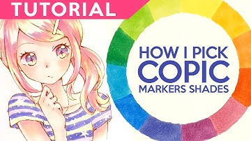 How I pick Copic Markers shades【Tutorial】