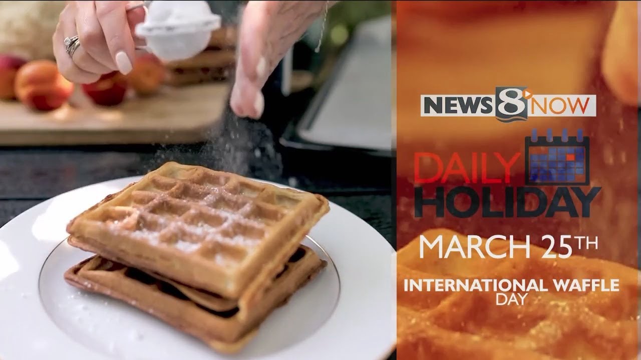 Daily Holiday - International Waffle Day