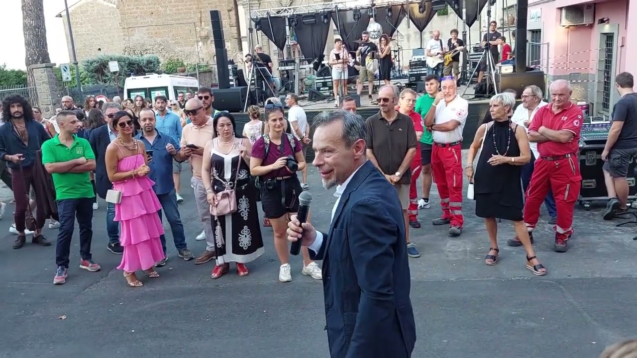 INAUGURAZIONE 53esima FESTA DEL VINO di Vignanello 10 Agosto 2024