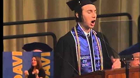 2012 L&S Commencent Speaker Austin Sendek