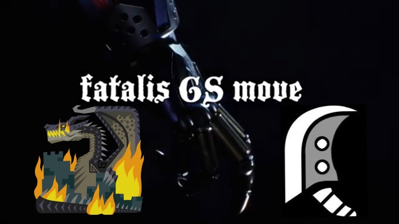 Fatalis GS move MHW iceborne