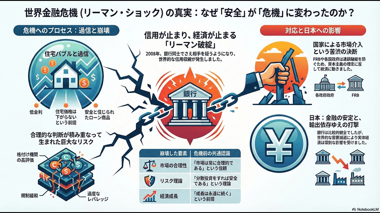 なぜ世界は一夜で信用を失ったのか ― 世界金融危機の本質