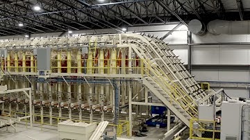 BIN SORTER VERTICAL SORTING LUMBER