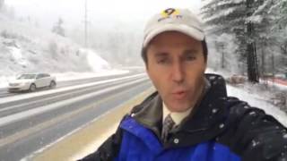 WEATHER REPORT: Snow falling in Watauga County