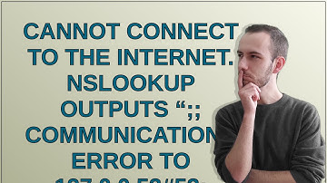 Cannot connect to the internet. nslookup outputs “;; communications error to 127.0.0.53#53: timed...