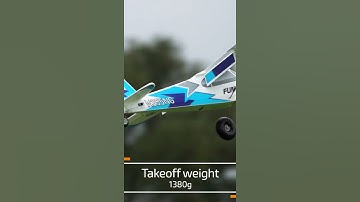 radio controlled airplane Multiplex FunCub #shorts