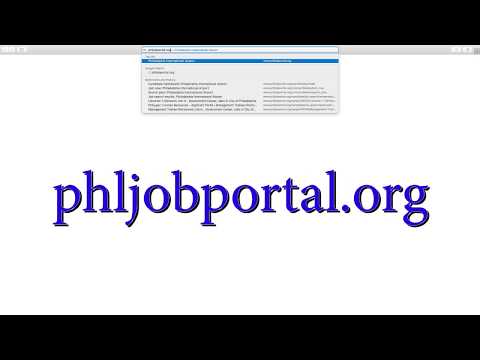 How to search for jobs at PHL Airport using the job portal