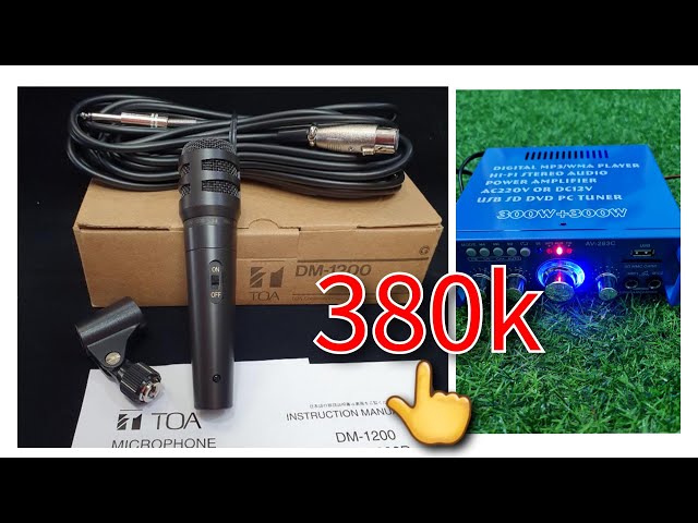 🔥🔥🔥 Chi tiết & báo giá mic DM 1200 I âm ly 263C GIÁ CHỈ CÓ #380k. Mua ngay hôm nay để nhận ưu đãi.