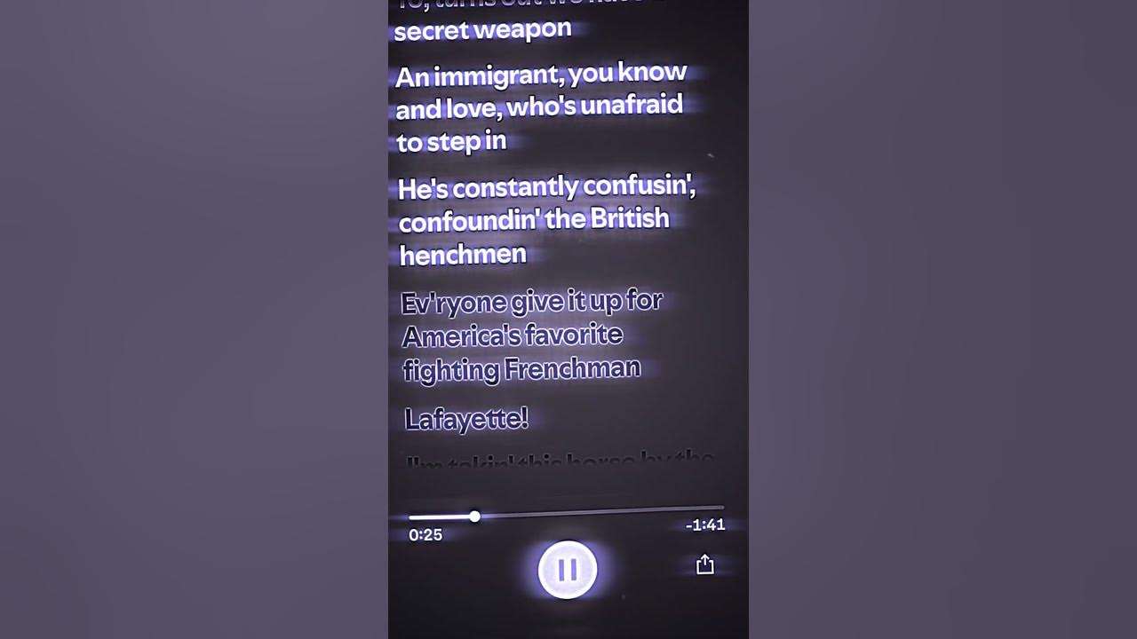 @ImProbablyNotTheEllayouknow song: Guns and Ships, by Lin-Manuel Miranda, and Hamilton cast