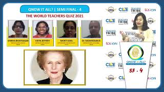 SEMI FINAL 4 - 2021 QNOW - it ALL? - exclusive WORLD TEACHERS' QUIZ (second edition)