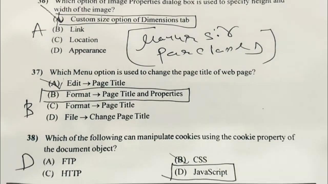 Std 12 English medium Computer Paper solution March 2023 YouTube