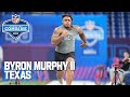 Byron Murphy IIs FULL 2024 NFL Scouting Combine On Field Workout