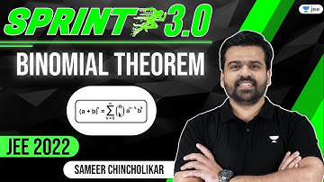 JEE 2022: Binomial Theorem | JEE Sprint 3.0 | Sameer Chincholikar | IIT JEE Maths | Unacademy JEE