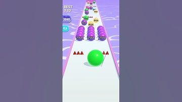 BALL RUN 2048 GAME - BALL RUN 2048 GAMEPLAY #viral #trending #shorts