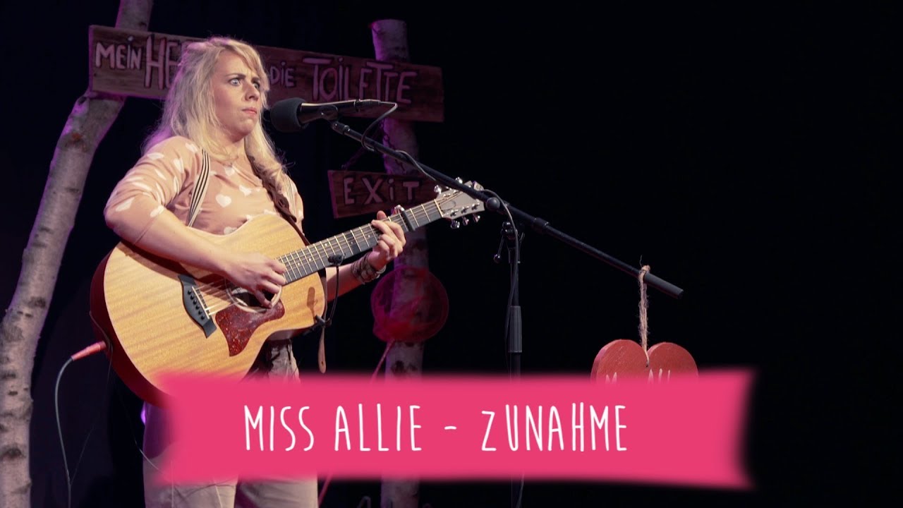 Miss Allie - ZuNahMe (Livemitschnitt 02.10.2017) - YouTube