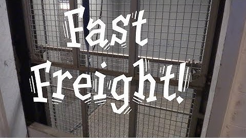 FAST Hydraulic elevator @ UVA Hospital Charlottesville VA with PTL buttons and nice motor