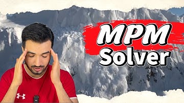 First look at fantastic MPM solver in Houdini 20.5