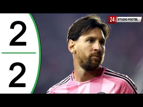 ملخص مباراة انتر ميامي و نيويورك سيتي 2 2 اهداف مباراة انتر ميامي و نيويورك سيتي اليوم