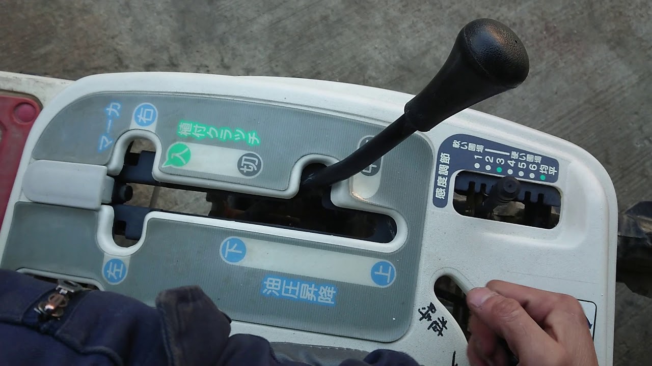 ヤンマー 乗用型田植機 Pe 40 施肥機付き動作テスト - YouTube