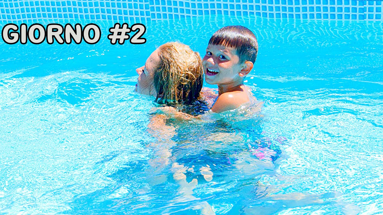 Due Giorni in Piscina - Compleanno di Teo!
