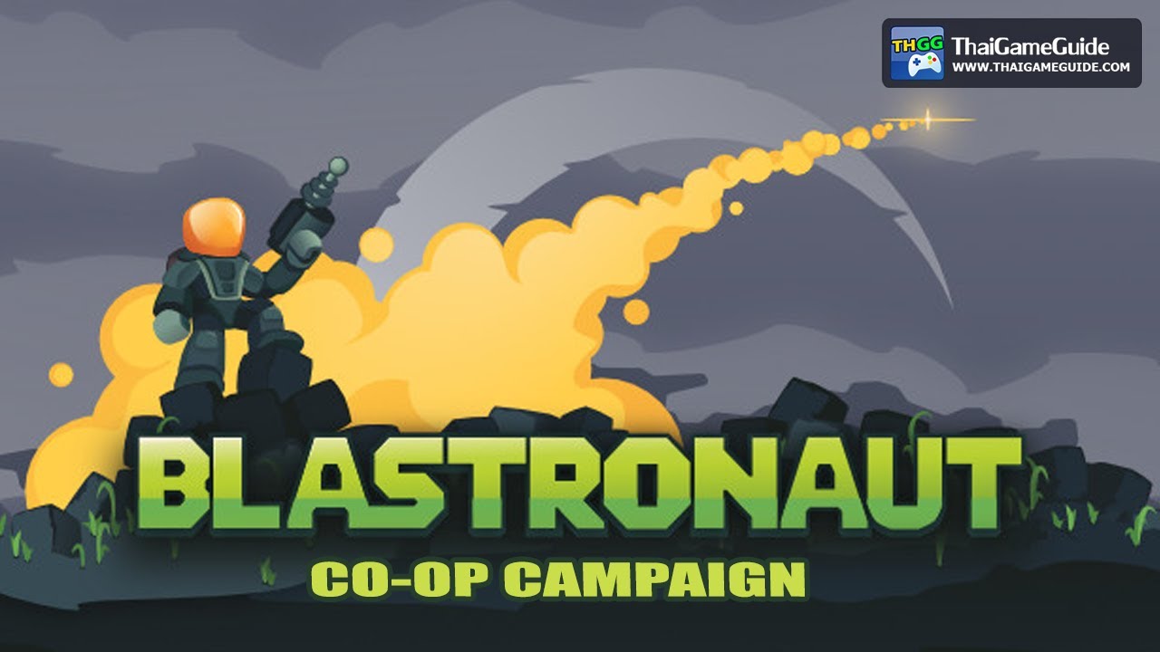 BLASTRONAUT (Demo) - Upcoming 2D Action Shooter Sandbox Mining Co-op Game : Online Co-op Campaign