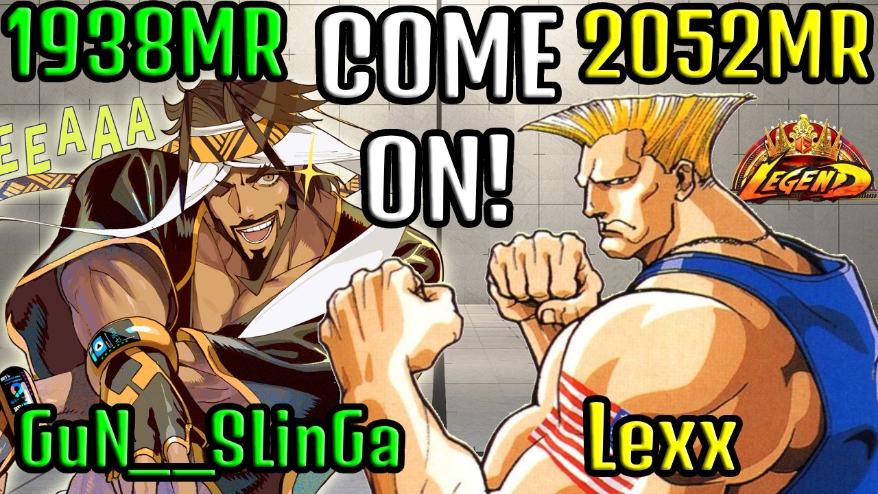 🔥 STREET FIGHTER 6 ➥ GuN__SLinGa (RASHID ラシード) VS. Lexx (GUILE ガイル) LEGEND/MASTER RANKS 🔥