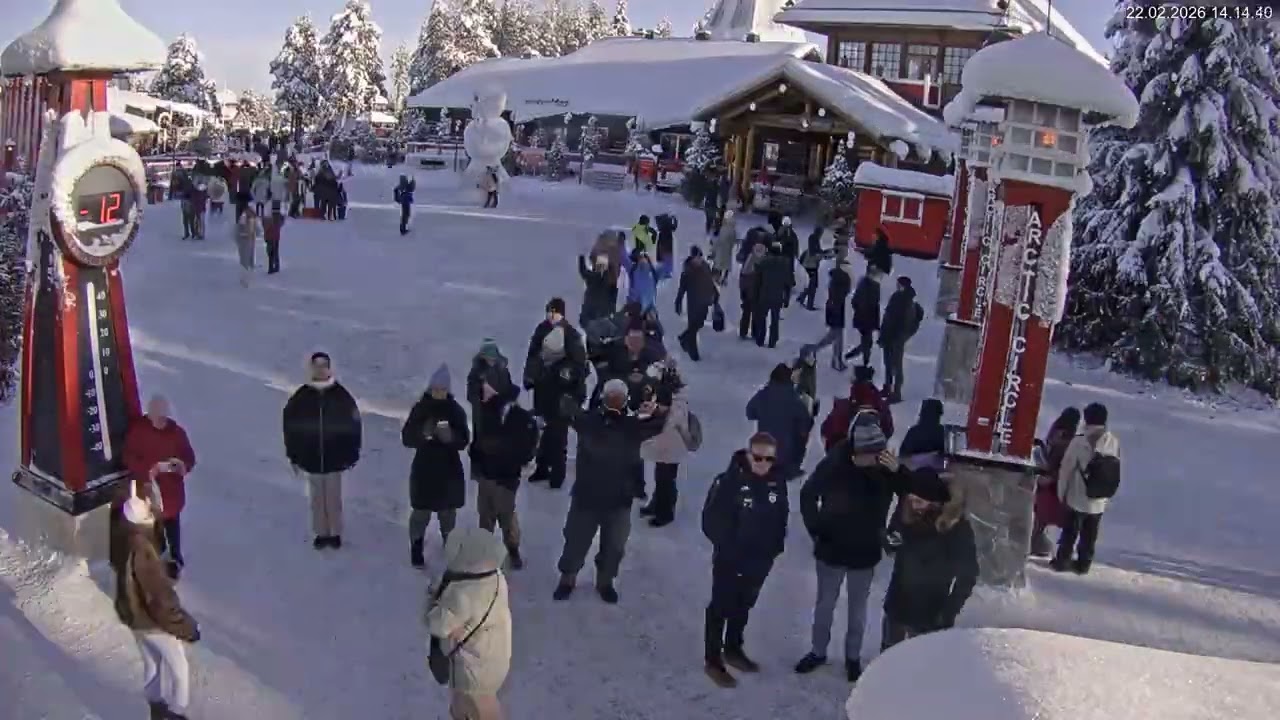 Finland - Santa Claus Village Timelapse 22.2.2026