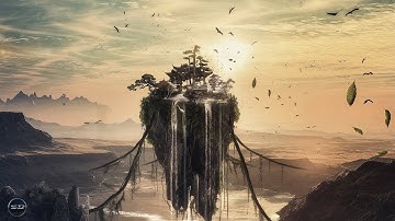 Speed Art-Adobe © Photoshop® Manipulation-)--Surreal-)---- ► Floating island in the sky