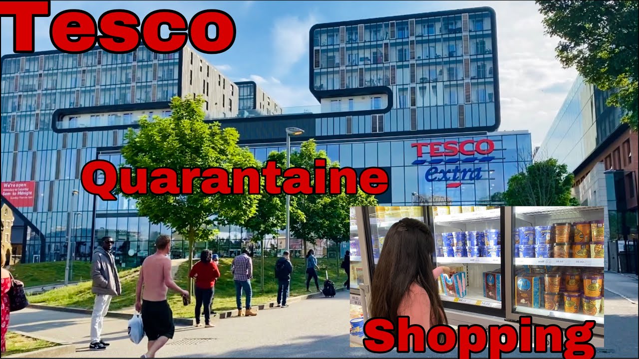 Tesco Quarantine shopping 