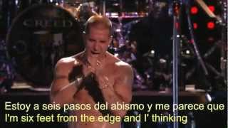 Creed one last breath Subtitulado en Español y Ingles HD chords