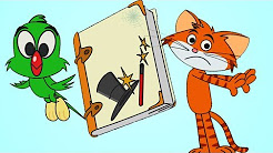 Katzen und Papağancık | Comic Bücher Lernen | Cartoons für Kinder | Türkisch TV Cartoon Chotoonz