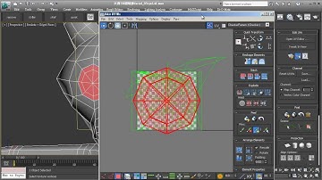 3ds Max Facial Expression 3.1 Eye Blinking - Unwrap UVW