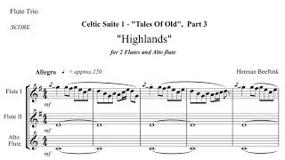 Herman Beeftink - Celtic Suite 1 "Tales of Old" SHEETMUSIC