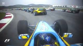 F1 race start onboard 1986  -  2022  Schumacher  Alonso  Vettel  Leclerc  