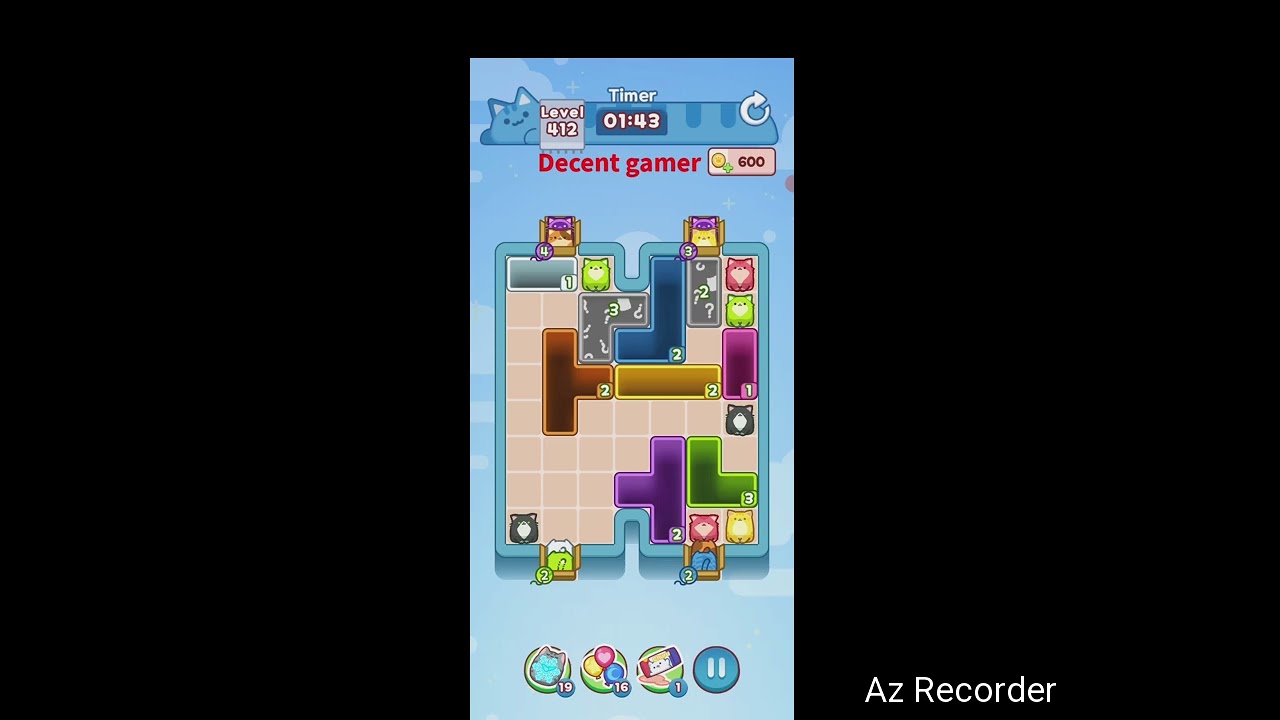 Drop the cat level 412 Walkthrough solution 