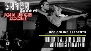 GCC International Latin Dance - November Samba routine w/ Dariusz Horvath-Krol