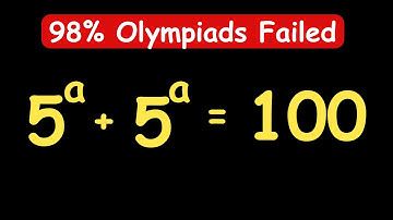 INDIAN OLYMPIADS || How to SOLVE for a? #maths