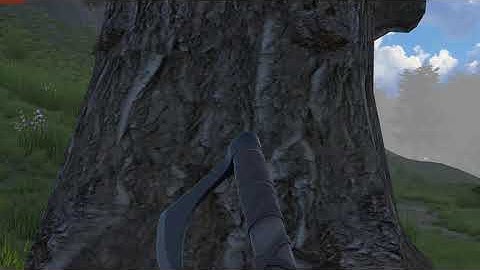 First Game Scene in Unity - Simple Weapon Animation and Sound on Interaction