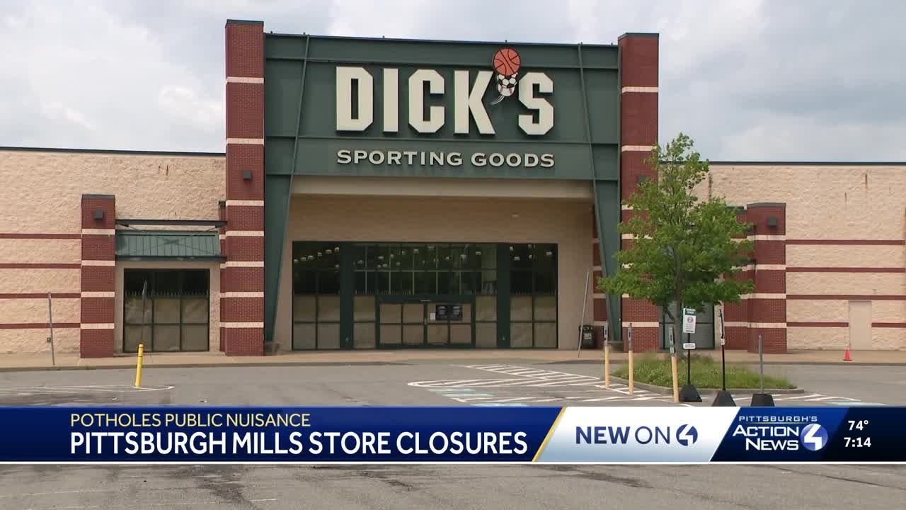 Pittsburgh Mills mall, Dick's announces closure - YouTube