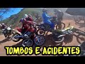 QUEDAS DE MOTO | FAIL COMPILATION - ENDURO CHASH - OS MELHORES TOMBOS NA TRILHA - ROLHAS