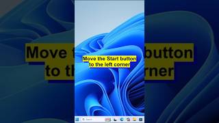 Windows 11 Customization: Change Start Button Alignment to Left