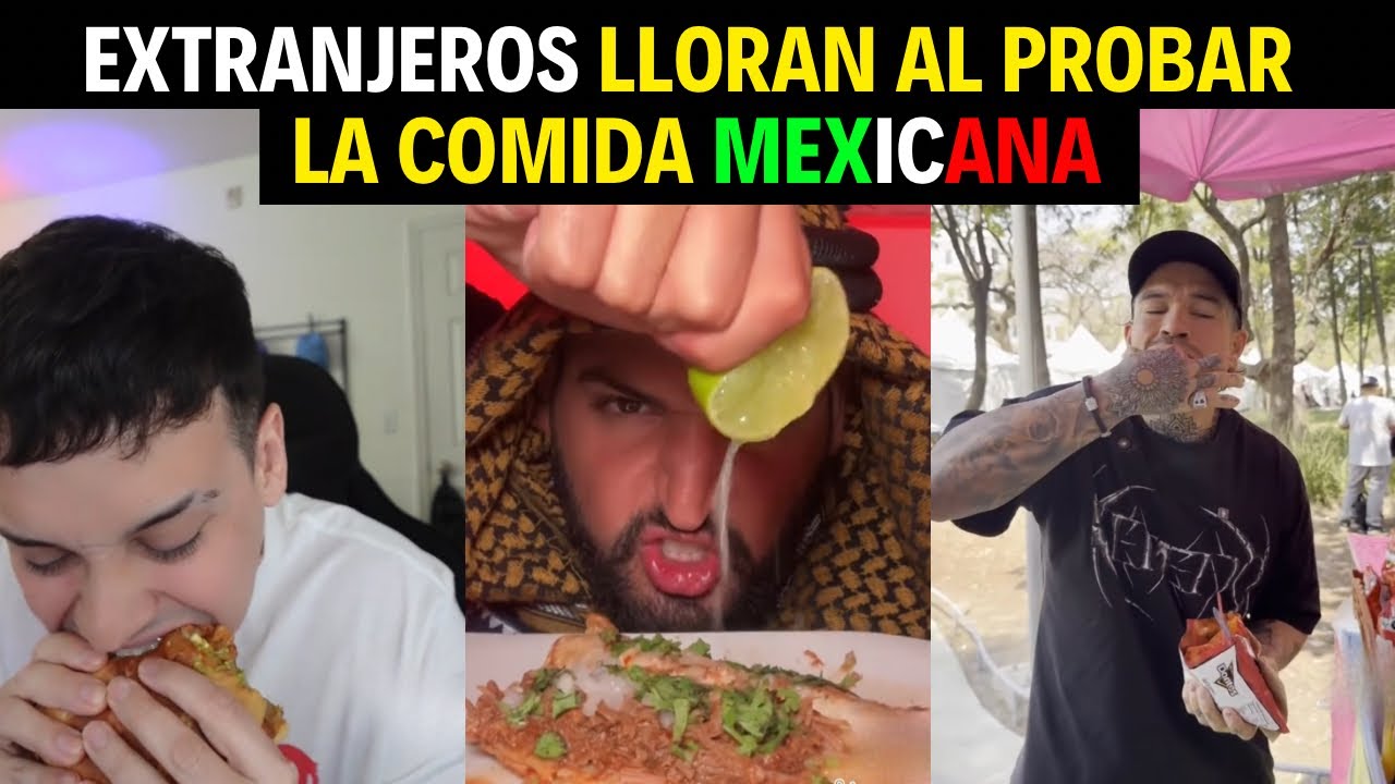 ИНОСТРАНЦЫ ПРОБУЮТ МЕКСИКАНСКУЮ ЕДУ И ПЛАЧУТ 🇲🇽 ВЫ НЕ ПОВЕРИТЕ