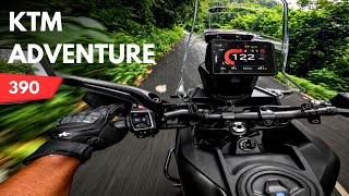 2026 KTM Adventure 390 Ebony Black In-Depth Ride Review - Take Or Pass