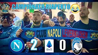 💙NAPOLI 2-0 ATALANTA⚽🏆INSEGUENDO UN SOGNO🌶️🎙️LIVE REACTION📺