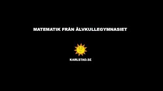 Matematik - Ma4 - Direkta bevis